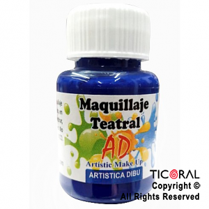 MAQUILLAJE TEATRAL AD 165 AZUL 40ML X 1